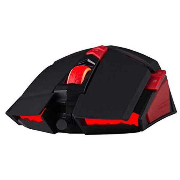 Ratón Gaming Hiditec MICRURUS 8100 dpi Rojo