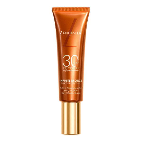 Krem Przeciwsłoneczny do Twarzy Lancaster Infinite Bronze Jasne Spf 30 50 ml