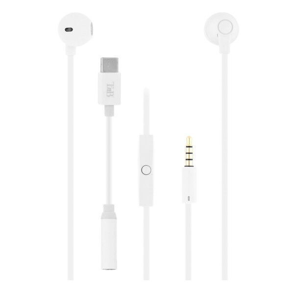 Headphones with Microphone T'NB Sweet White