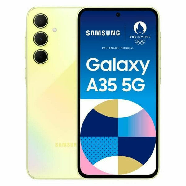 Išmanusis Telefonas Samsung SM-A356BZYBEUB 6,6" 6 GB RAM 128 GB Geltona Juoda