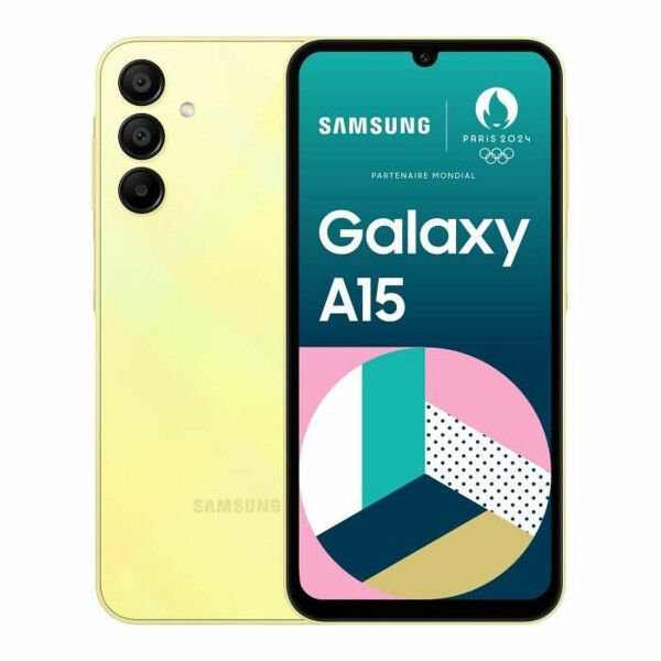 Išmanusis Telefonas Samsung Galaxy A15 6,1" Octa Core 128 GB Geltona 4 GB RAM