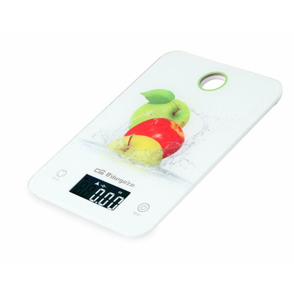 kitchen scale Orbegozo 16575.0 White Green Orange 5 kg