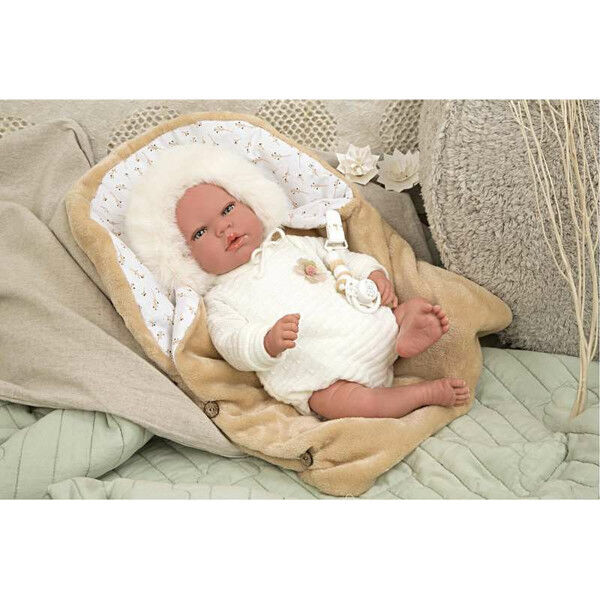 Baby doll Arias Reborn Alenandra 40 cm Pacifier