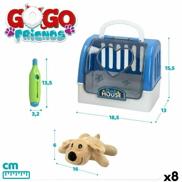 Animal en Peluche GoGo Friends 8 Unités