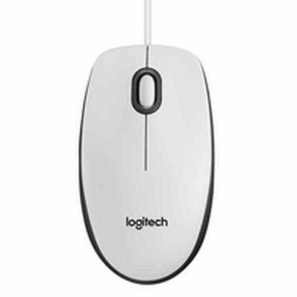 Myszka Optyczna Logitech 910-003360 Biały (1 Sztuk)