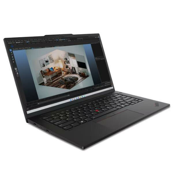 Nešiojamas kompiuteris Lenovo P14S G5 Intel Core Ultra 7 155H 32 GB RAM 1 TB SSD NVIDIA RTX A500 Ispaniška Qwerty