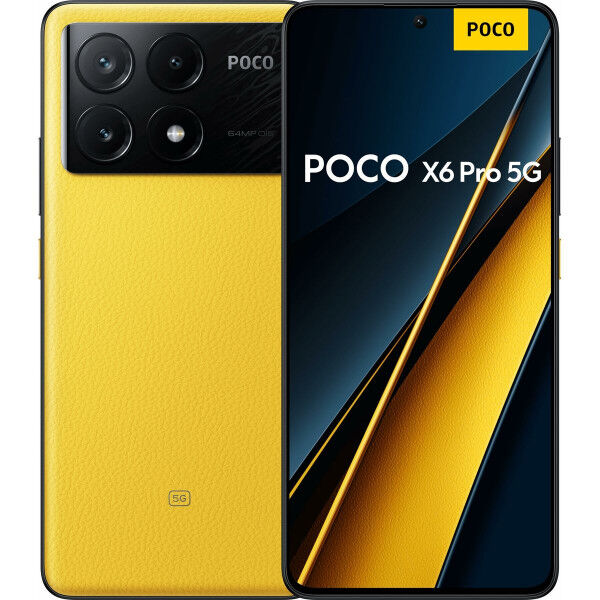 Išmanusis Telefonas Poco POCO X6 Pro 5G 6,67" MediaTek Dimensity 8300-Ultra 6,7" Octa Core 8 GB RAM 256 GB Geltona