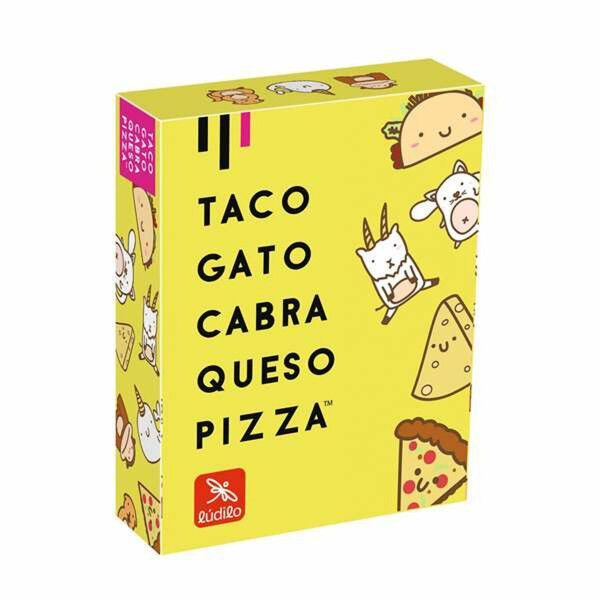 Juego Educativo Lúdilo Taco, Gato, Cabra, Queso, Pizza