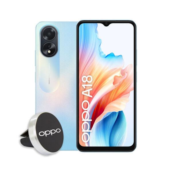 Išmanusis Telefonas Oppo A18 MediaTek Helio G85 4 GB RAM 128 GB Juoda