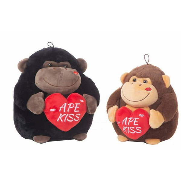 Jouet Peluche Ape Kiss 16 cm Gorille