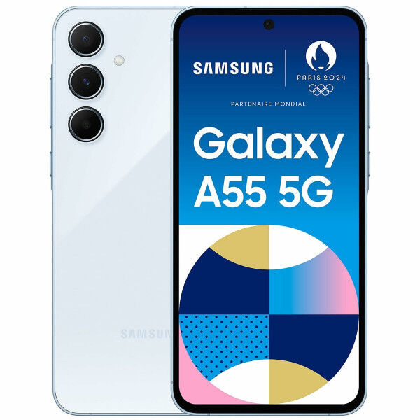 Išmanusis Telefonas Samsung Galaxy A55 6,7" Octa Core 256 GB Mėlyna 8 GB RAM