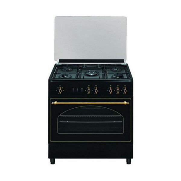 Cocina de Gas Vitrokitchen RU9060B Antracita (90 x 60 cm)