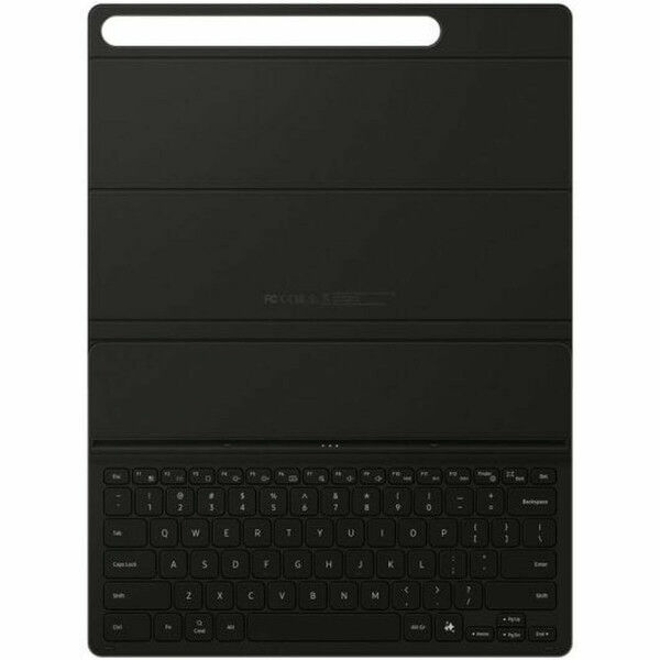 Case for Tablet and Keyboard Samsung EF-DX820BBEGES Black Spanish Qwerty