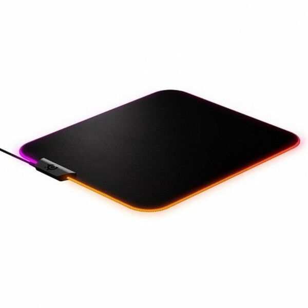 Tapis Gaming SteelSeries QcK Prism Cloth RGB Noir Jeux