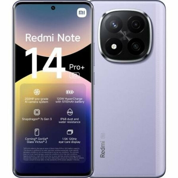 Išmanusis Telefonas Xiaomi NOTE14PP 5G 8-256 PUR Octa Core 8 GB RAM 256 GB Juoda 6,67"