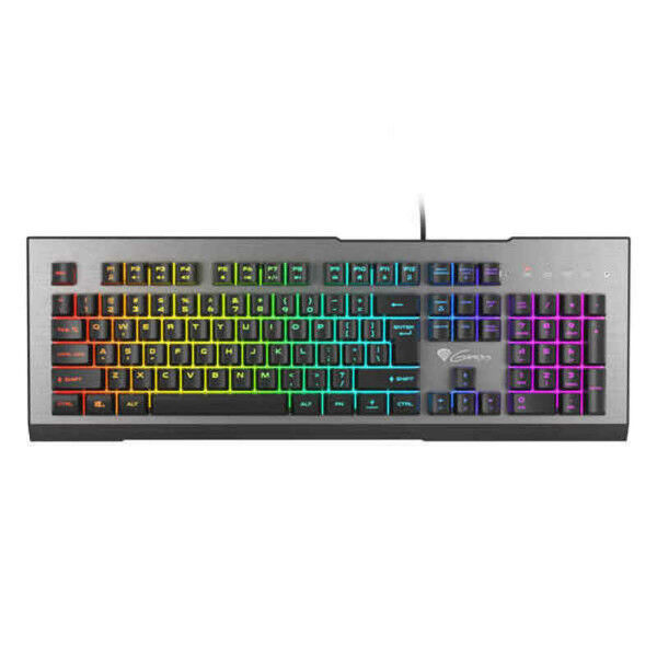 Teclado Gaming Genesis NKG-1621 Negro Plateado