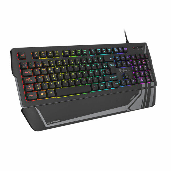 Teclado Gaming Genesis NKG-1729 Negro Qwerty Español