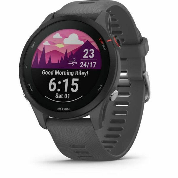 Išmanusis laikrodis GARMIN Forerunner 255 Juoda Pilka 1,3" Ø 46 mm