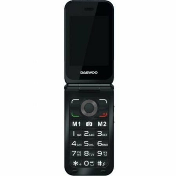 Mobilusis telefonas vyresnio amžiaus žmonėms Daewoo DW8003BK Single Core