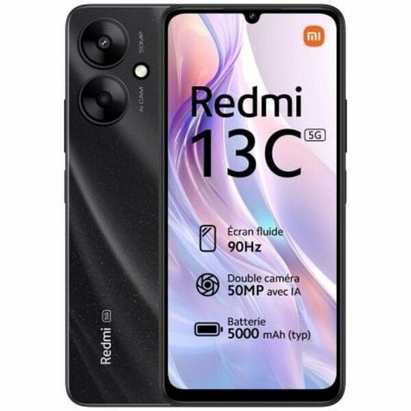 Išmanusis Telefonas Xiaomi Redmi 13C 6,74" Mediatek Dimensity 6100+ 4 GB RAM 128 GB Juoda