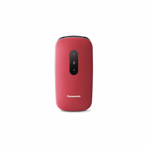 Telefon komórkowy dla seniorów Panasonic KX-TU446EXR 2,4" Czerwony Kasztanowy