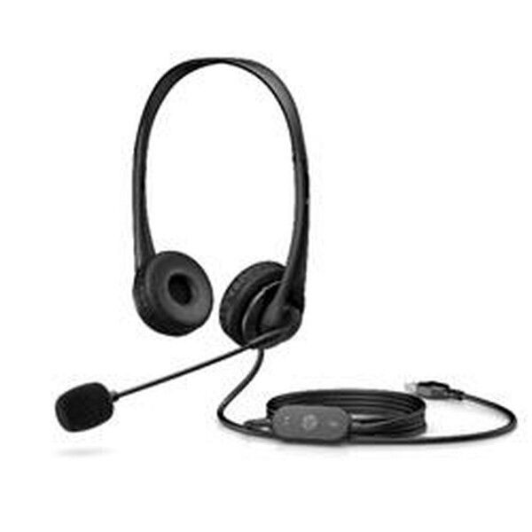 Auriculares con Micrófono HP 428H5AAABB Negro