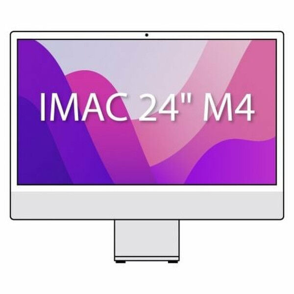 All in One Apple MCR24Y/A 24" 24 GB 512 GB SSD M4