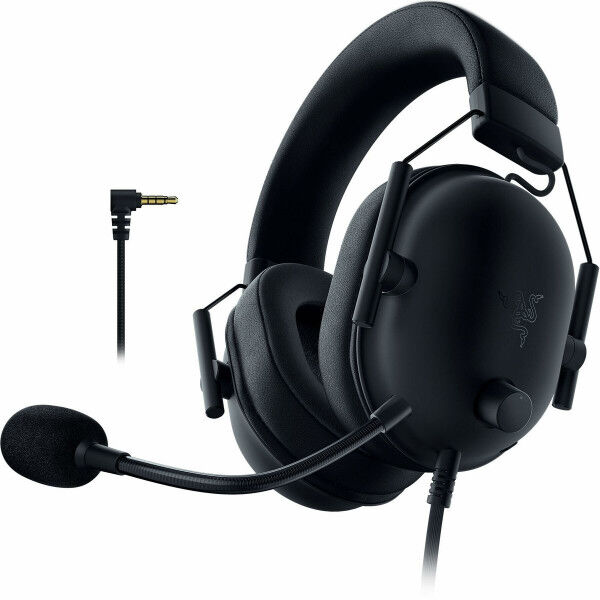 Gaming Headset with Microphone Razer Blackshark V2 X Black