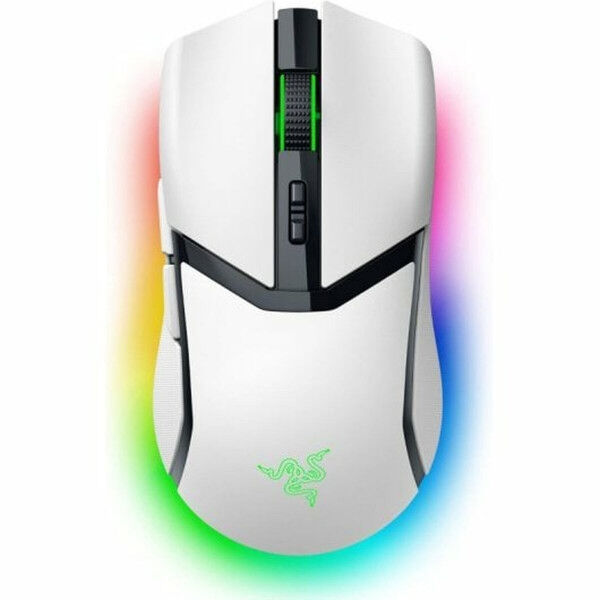 LED Gaming-Maus Razer RZ01-04660200-R3G1 30000 dpi Weiß Schwarz