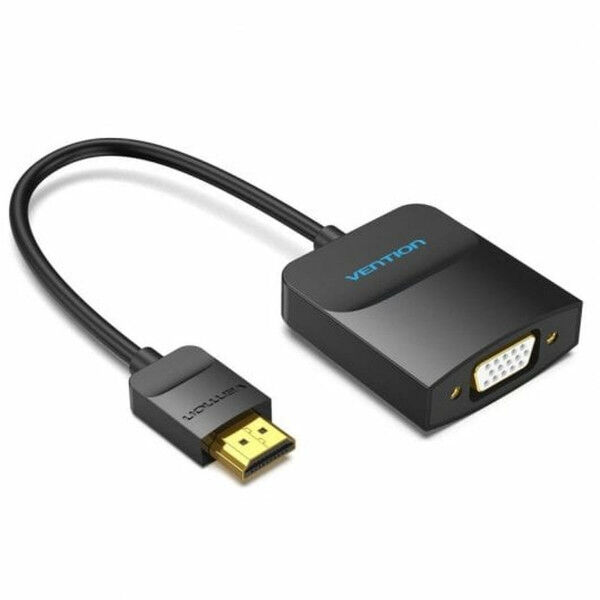 Adaptador HDMI a VGA Vention Negro