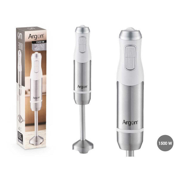 Batidora de Mano Argon SW-227-WH Blanco Acero 1500 W