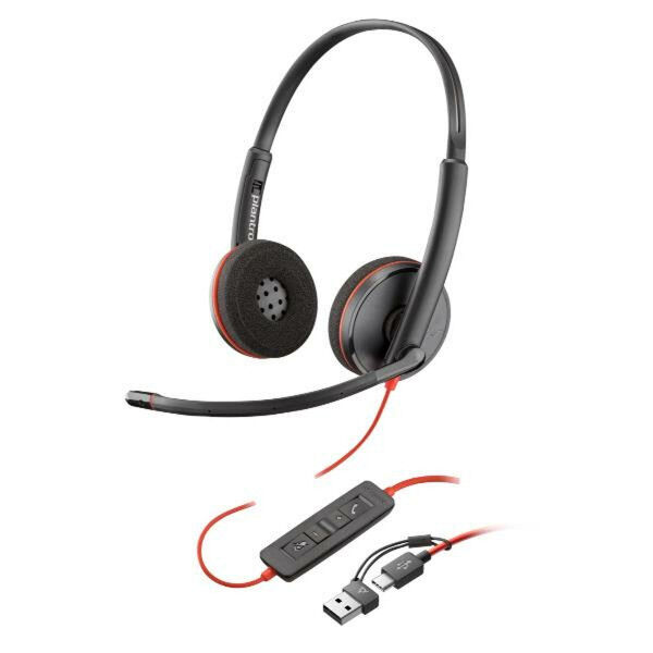 Headphones with Microphone HP 8X228AA Black