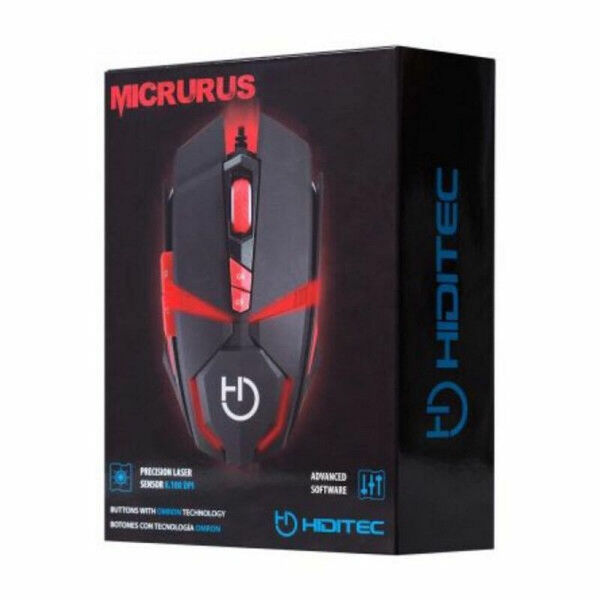 Gaming Maus Hiditec GMO010001 8100 dpi