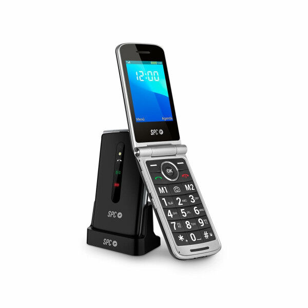 Téléphone portable pour personnes âgées SPC Internet PRINCE Noir