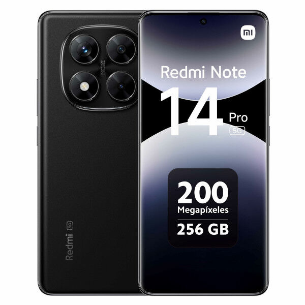 Išmanusis Telefonas Xiaomi Redmi Note 14 PRO 5G 6,67" Mediatek Dimensity 7300 8 GB RAM 256 GB Juoda