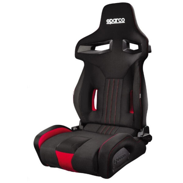 Asiento Racing Sparco 009011NRRS Coche Negro Rojo