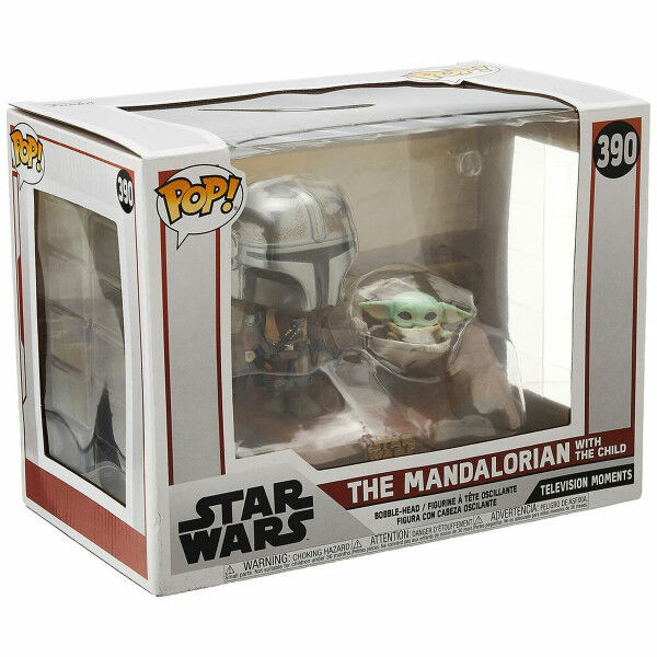 Figurki Superbohaterów Funko STAR WARS THE MANDALORIAN & BABY YODA