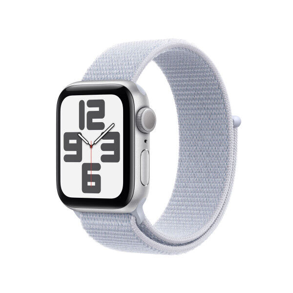 Montre intelligente Apple MXEE3QL/A 1,57" Bleu Argenté 40 mm