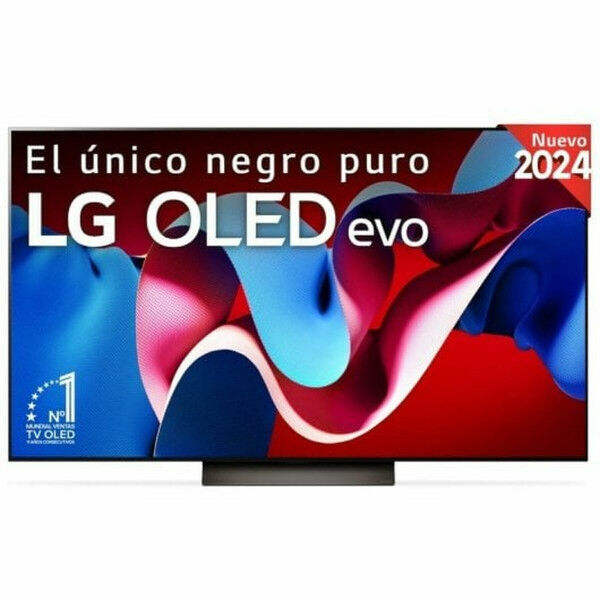 Smart TV LG C4 SERIES 77" 4K Ultra HD HDR OLED NVIDIA G-SYNC (Naudoti A)